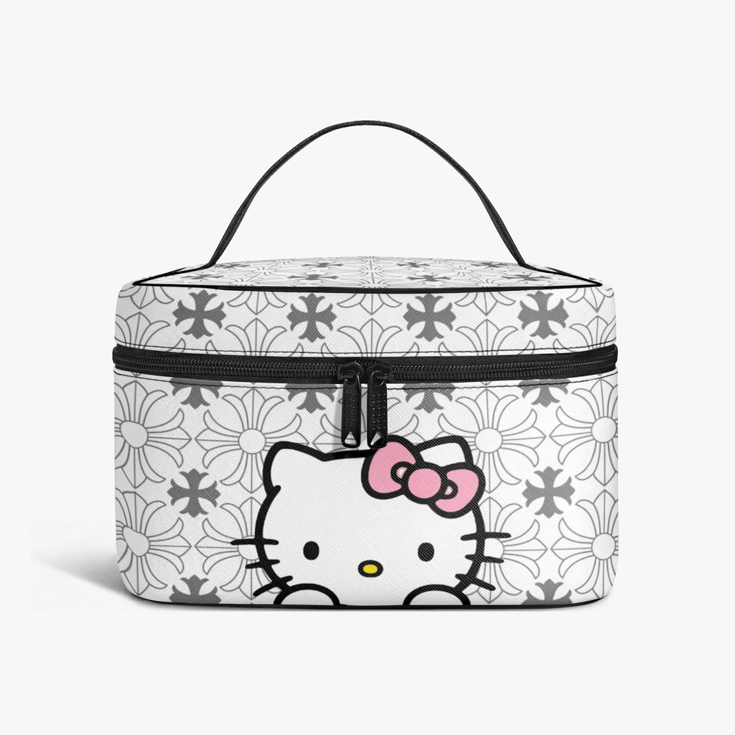 HK cosmetics bag white